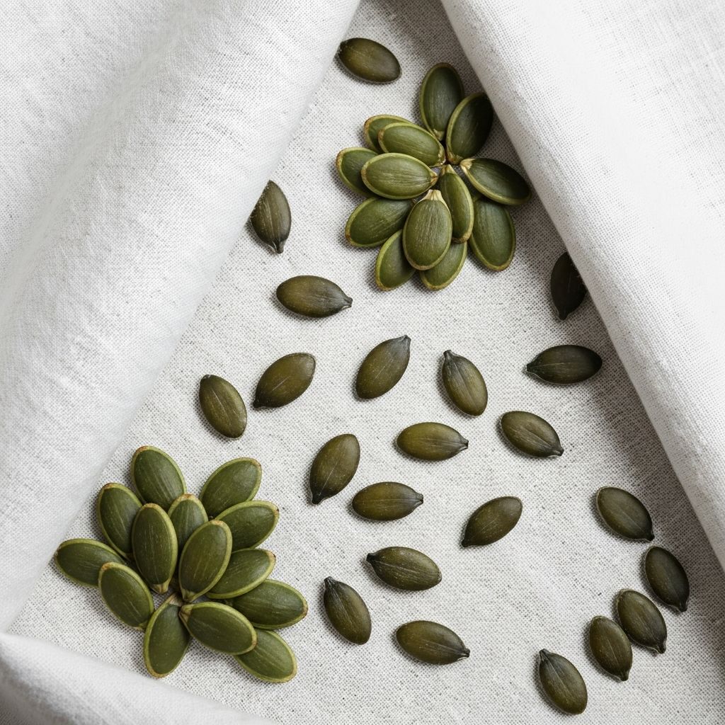 Zinc-rich seeds and herbs in urban setting