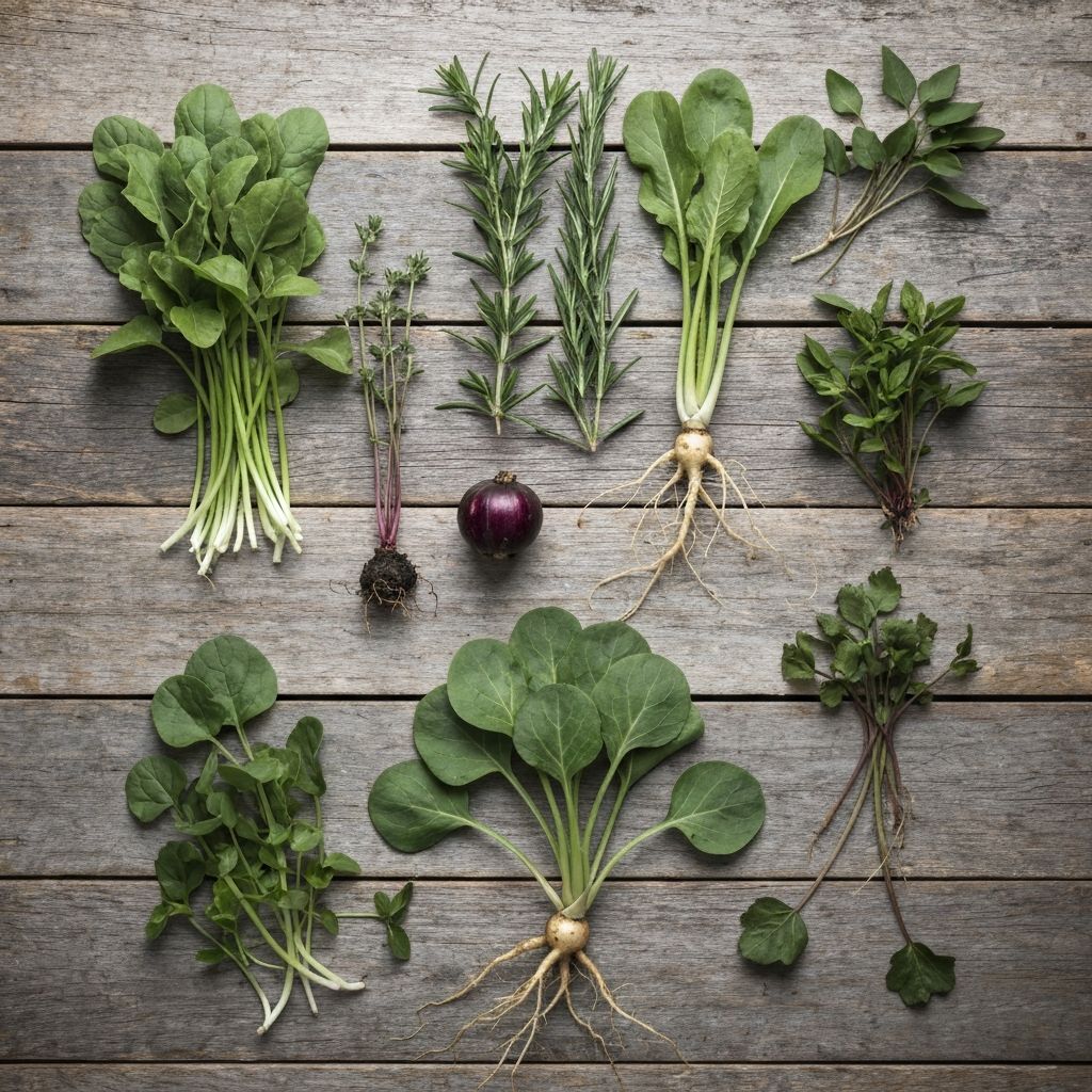 Diverse plant sources for urban nutrition